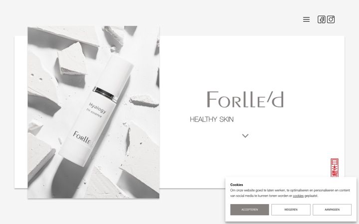Screenshot of forlled.nl