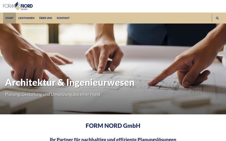 Screenshot of form-nord.de