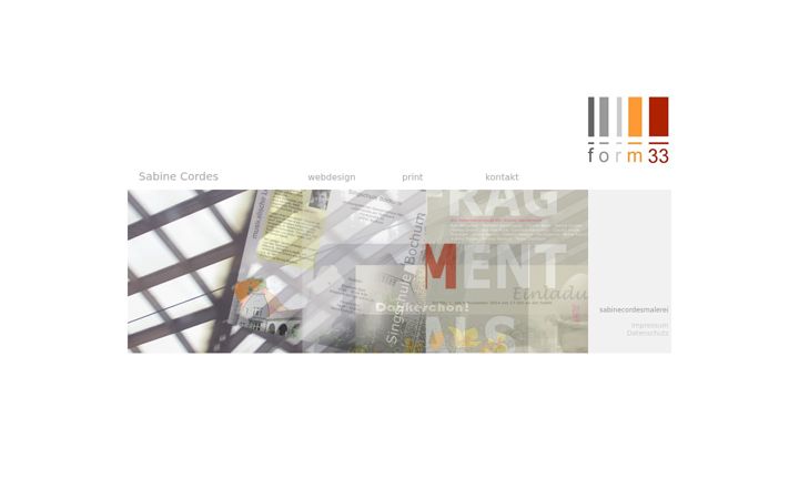 Screenshot of form33.de