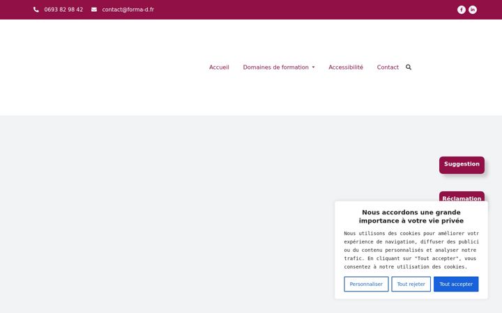 Screenshot of forma-d.fr