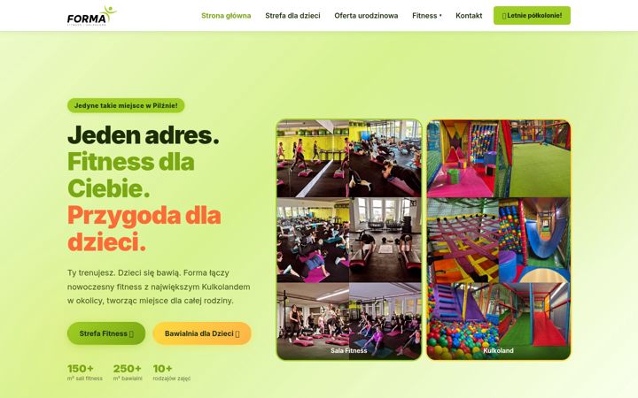 Screenshot of forma-pilzno.pl