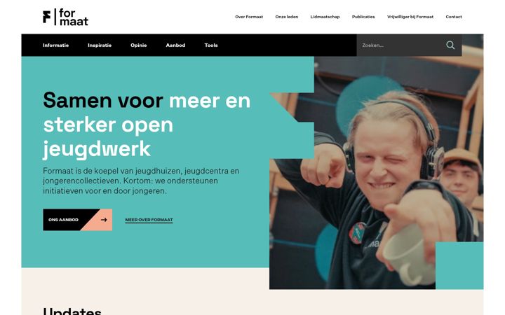 Screenshot of formaat.be