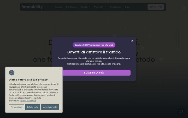Screenshot of formability.eu