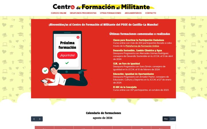 Screenshot of formacion-pscm.com