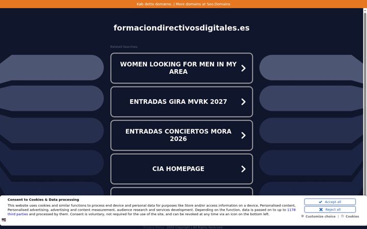 Screenshot of formaciondirectivosdigitales.es