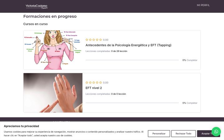 Screenshot of formacionenlinea.net