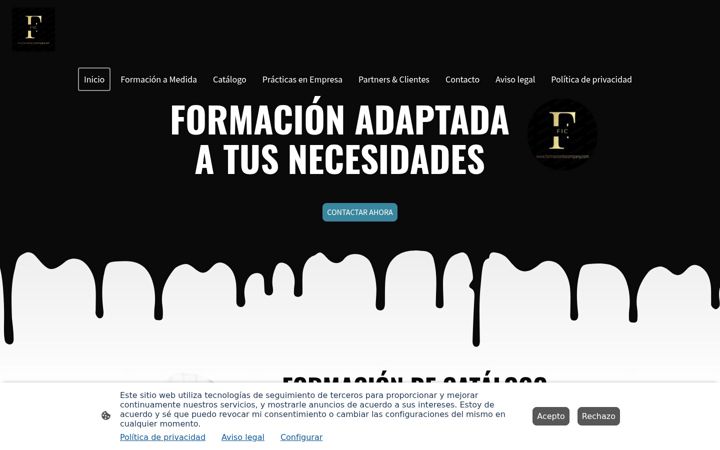 Screenshot of formacionincompany.com