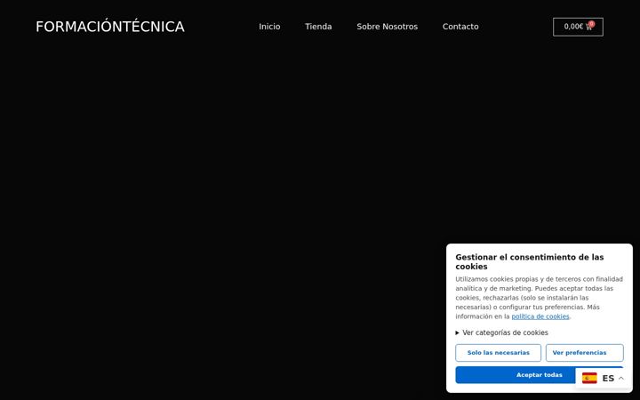 Screenshot of formacionytecnica.es