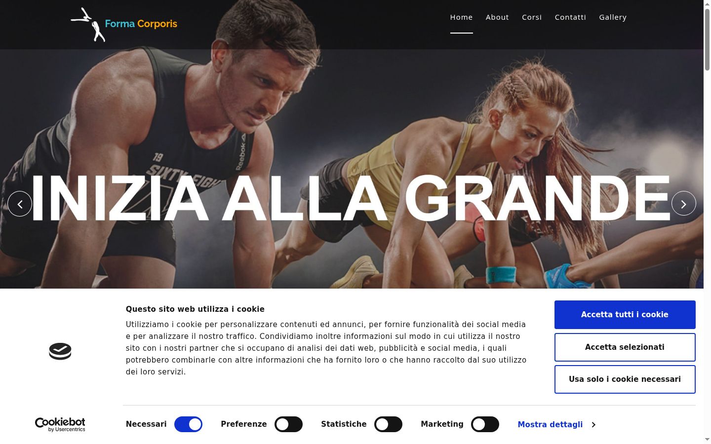 Sutikimo reklamjuostės, rodytos prieš bet kokią sąveiką, ekrano kopija