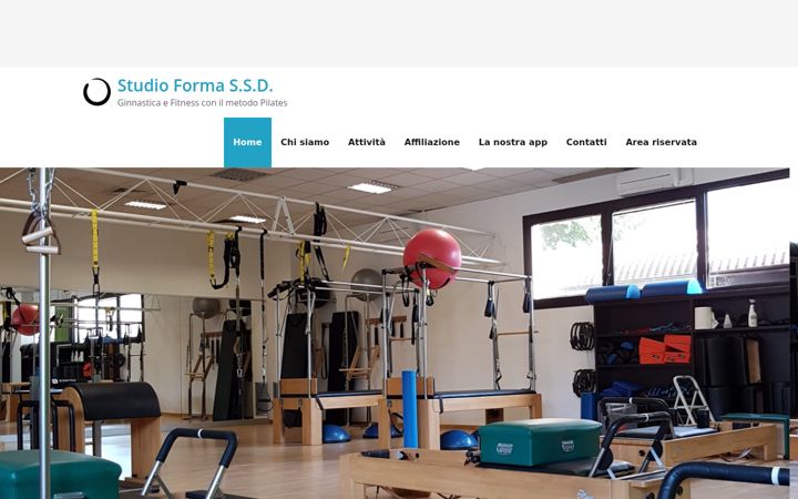 Screenshot of formafit20.it