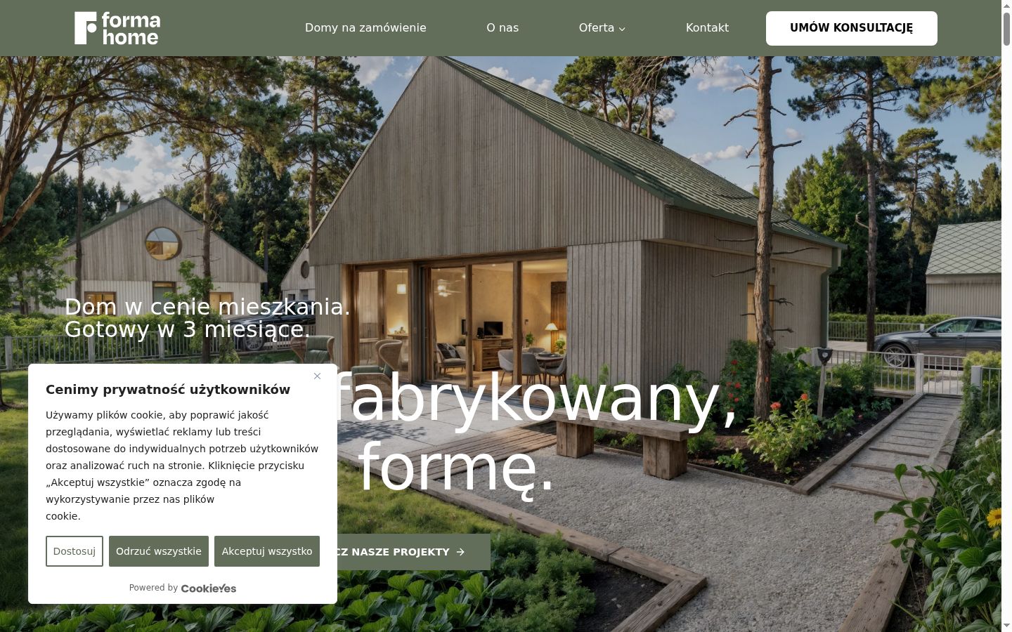 Sutikimo reklamjuostės, rodytos prieš bet kokią sąveiką, ekrano kopija