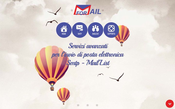 Screenshot of formail.it