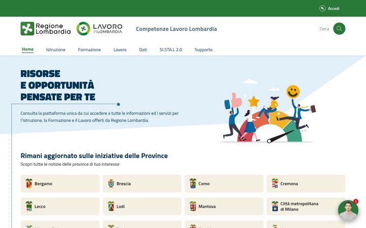 Skjámynd af formalavlombardia.it