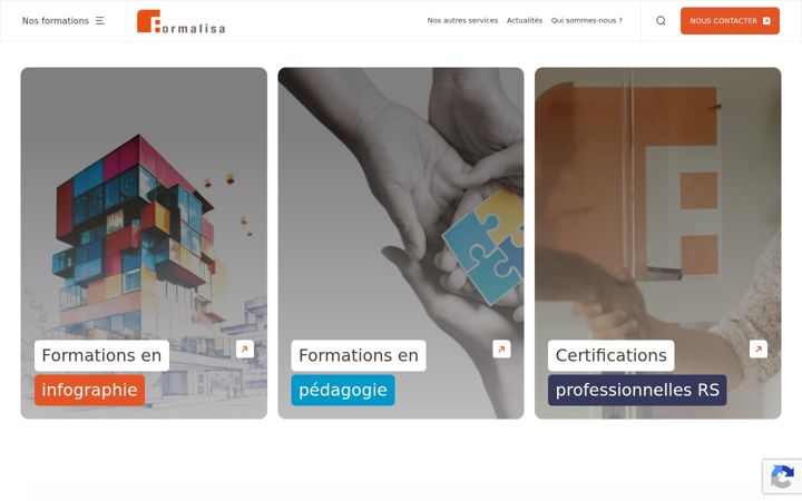 Screenshot of formalisa.com