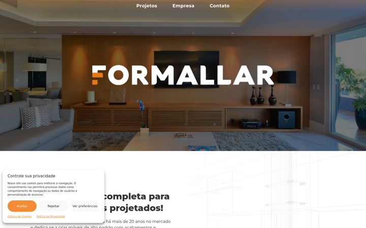 Screenshot of formallar.com.br