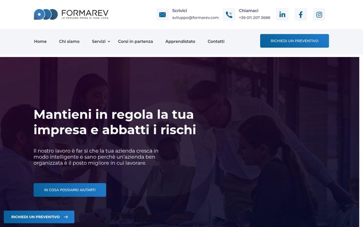 Screenshot of formarev.com