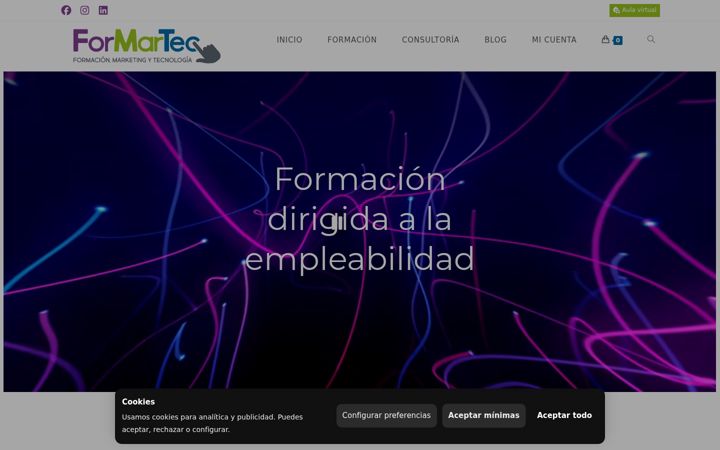 Screenshot of formartec.es