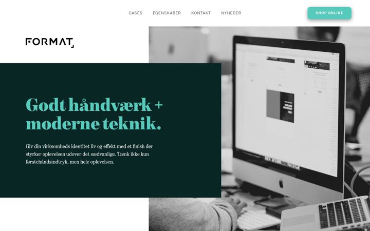Screenshot of format-as.dk