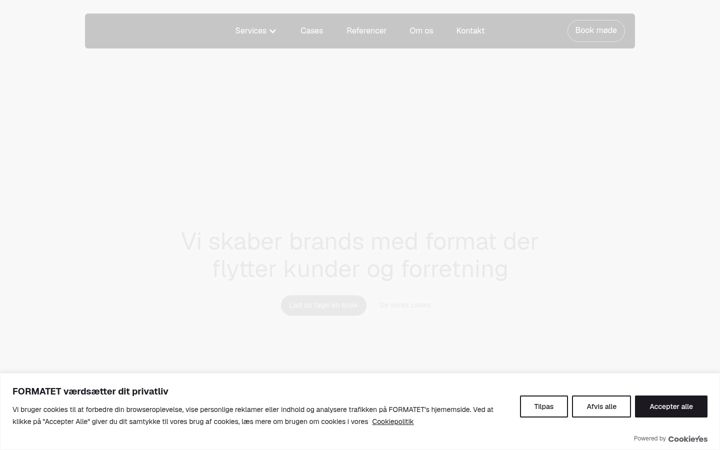 Screenshot of formatet.dk