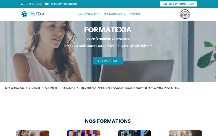 Screenshot of formatexia.com