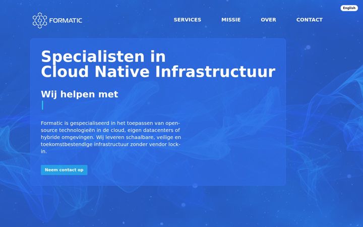 Screenshot of formatic.nl