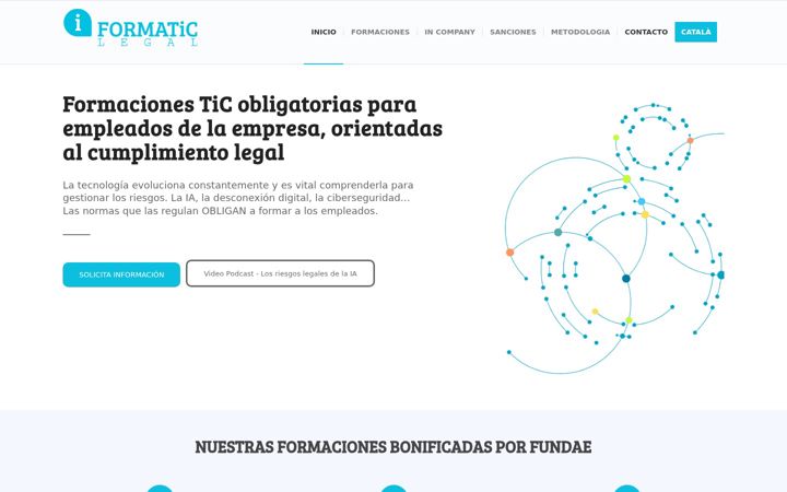 Screenshot of formaticlegal.es