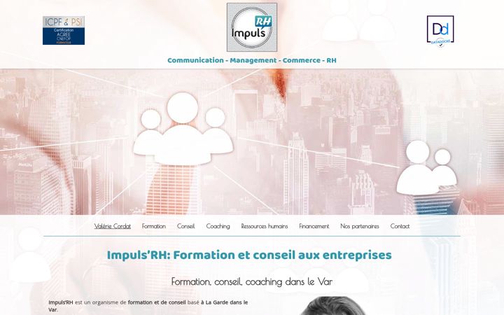 Screenshot of formation-conseil-var.fr