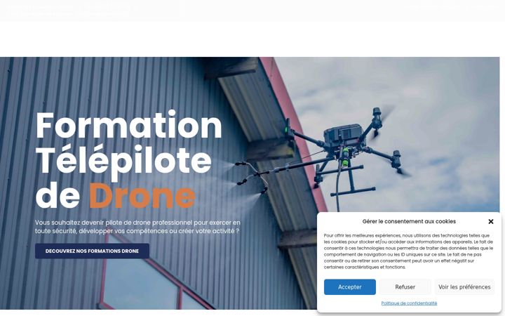 Screenshot of formation-drone-nord-59.fr