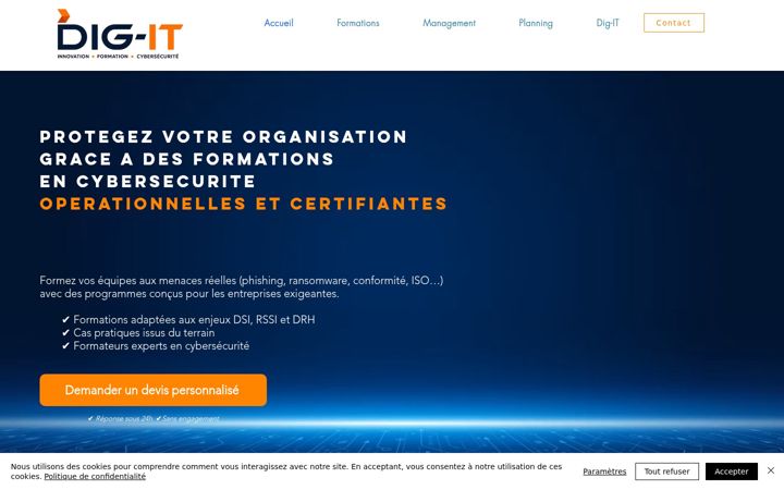 Screenshot of formation-it.org