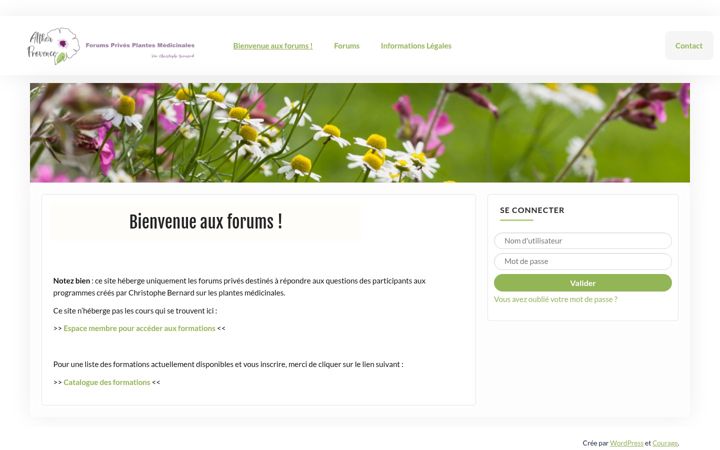 Screenshot of formation-plantes-medicinales.com