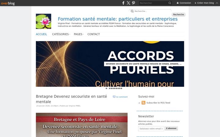 Screenshot of formation-sante-mentale.info
