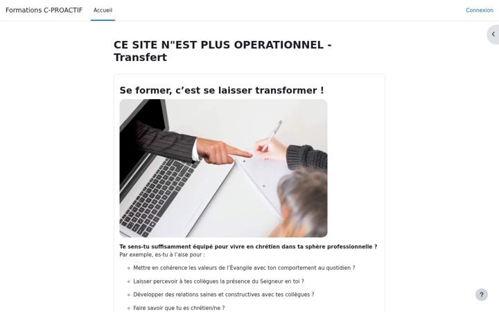 Screenshot of formationc-proactif.org
