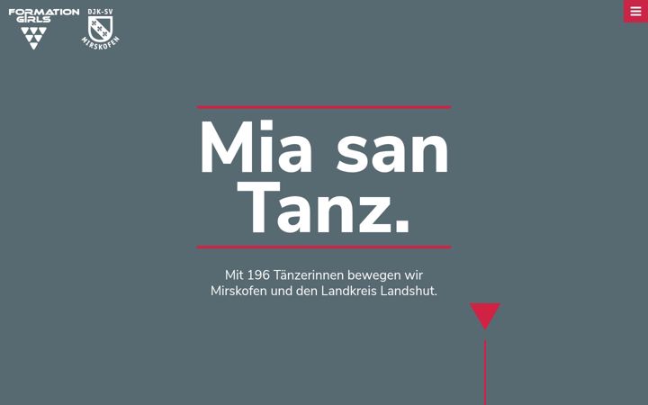 Ekrano kopija formationgirls.de