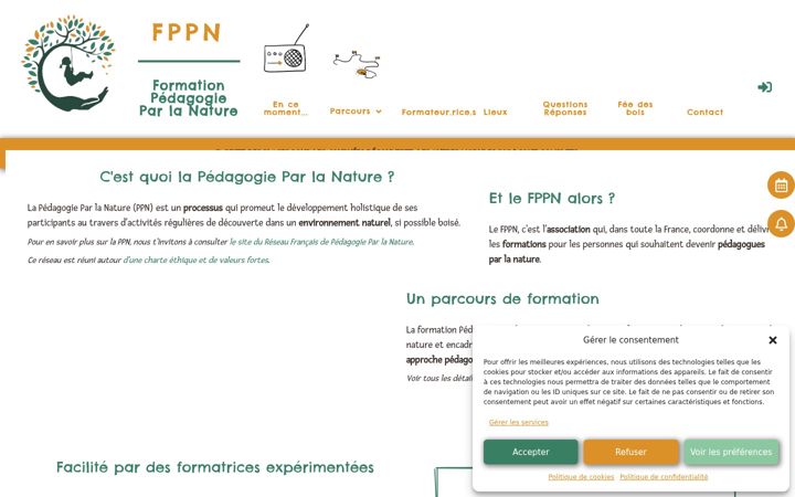 Screenshot of formationppn.org