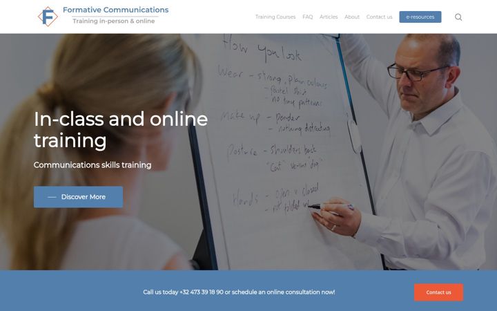 Screenshot of formativecoms.com