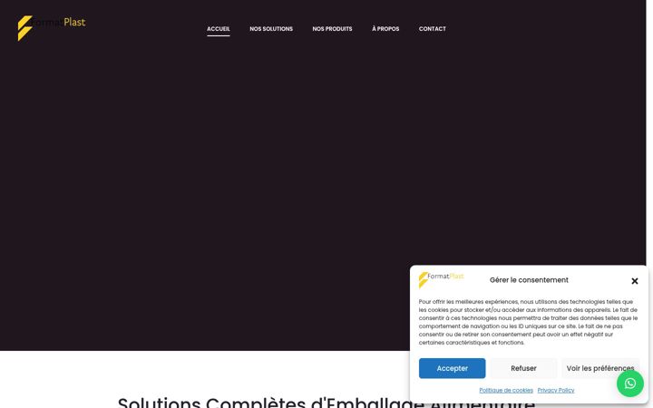 Screenshot of formatplast.com