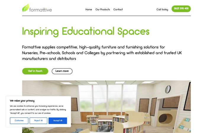 Screenshot of formattive.com