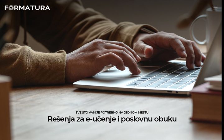 Screenshot of formatura.rs