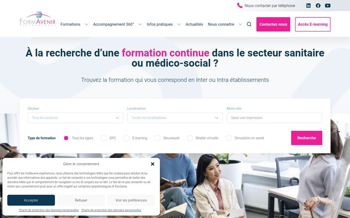 Screenshot of formavenir-performances.fr
