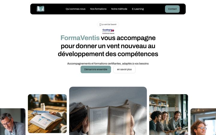 Screenshot of formaventis.fr