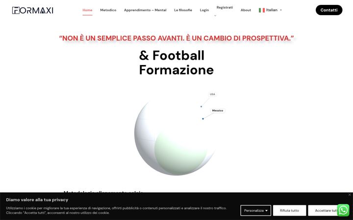 Screenshot of formaxi.it