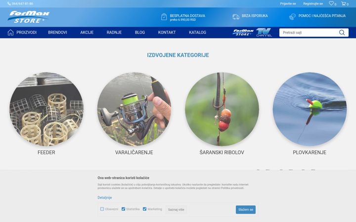 Screenshot of formaxstore.com