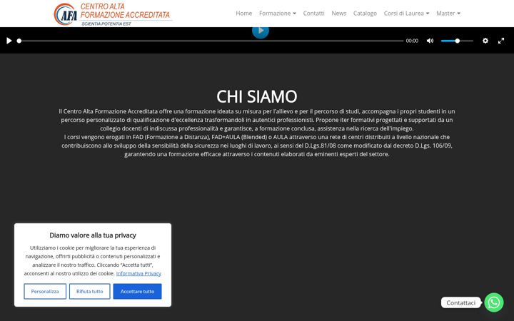 Skjámynd af formazioneaccreditata.it