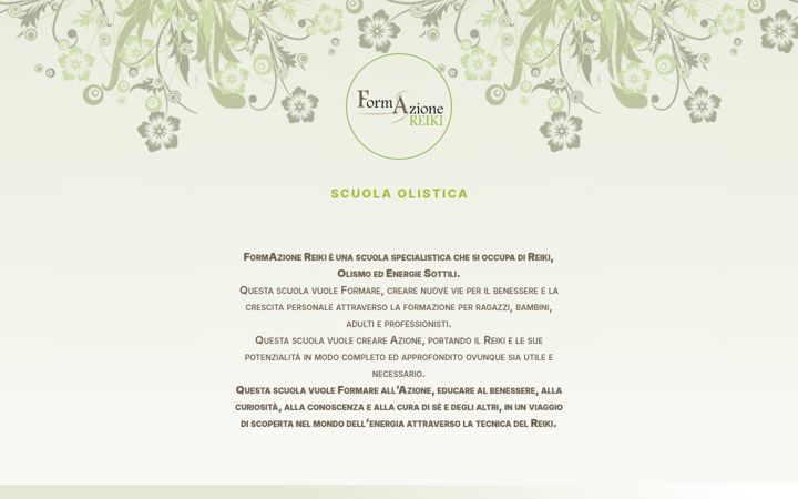 Screenshot of formazionereiki.it