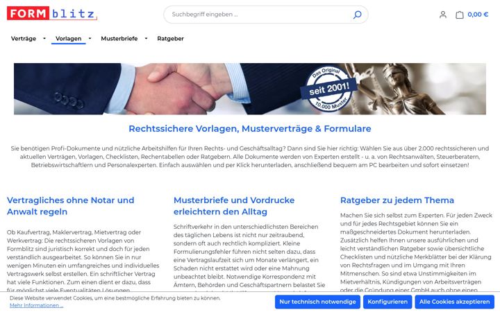 Screenshot of formblitz.at