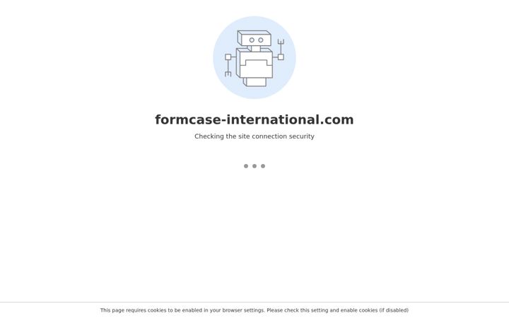 Screenshot of formcase-international.com