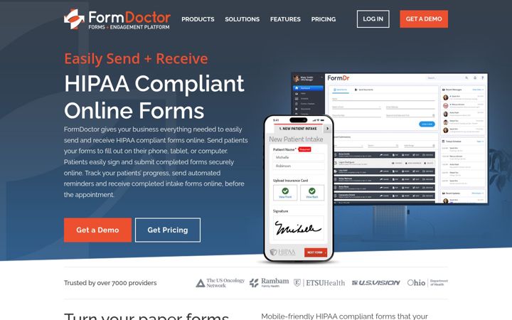 Képernyőkép: formdr.com