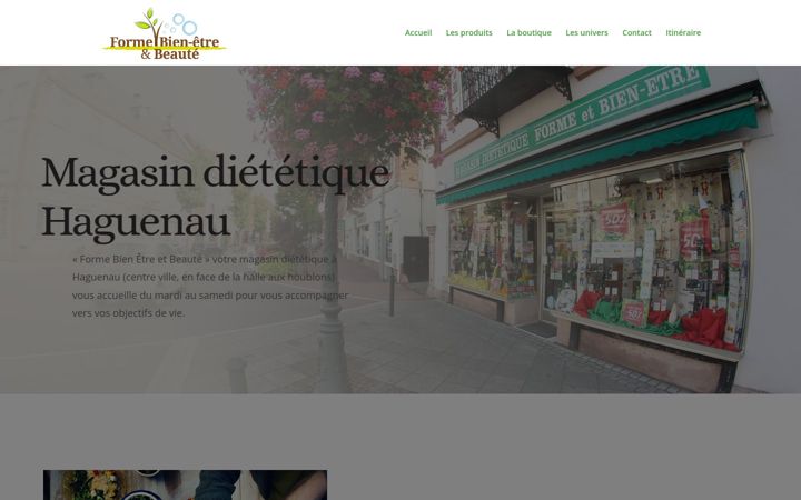 Screenshot of forme-bien-etre.fr