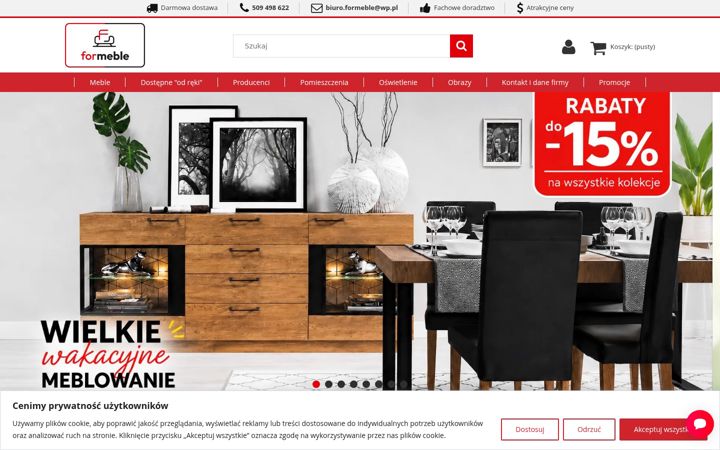 Screenshot of formeble.pl