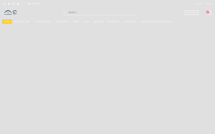 Screenshot of formedilbari.it
